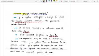 13. Isochoric Process