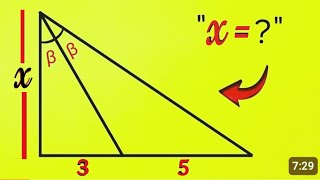 98% Students FAILED to Solve this Beautiful Geometry Problem? #maths #brainboost #mathematics Solvi9