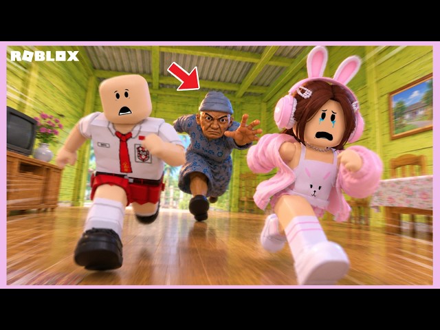 AKU HARUS BERTAHAN HIDUP DARI KEJARAN ANOMALI NENEK DI MALAM HARI😱 | ROBLOX MALAM SAMA NENEK