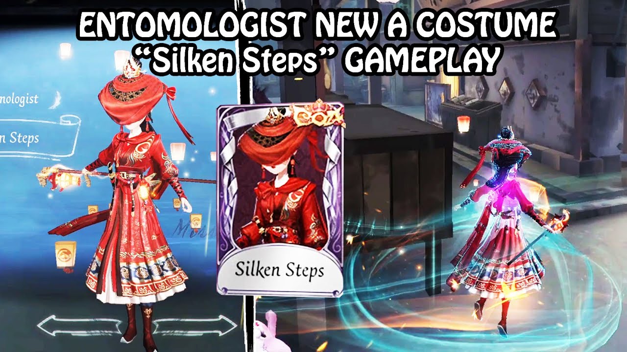 Entomologist new A costume "Silken Steps" gameplay - (Identity v)