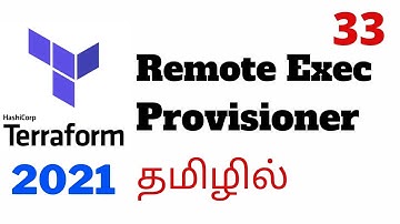 Terraform in Tamil #33 | Remote exec Provisioner Handson Demo  #terraformintamil