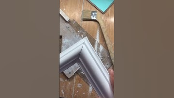 How to cut Cornish corners । Pop design #ceiling #molding #popdesign