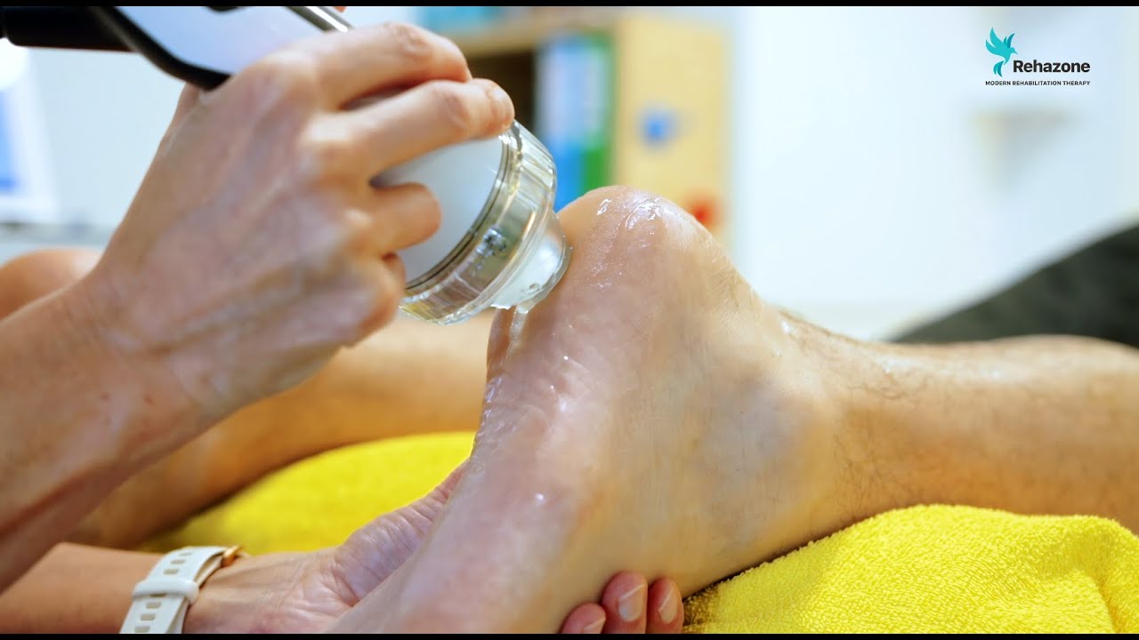 Ošetření patní ostruhy v centru Rehazone