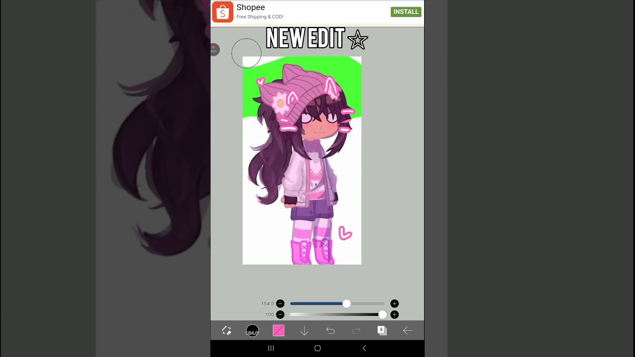 whatchu think of my new style?? #viral #gacha #relateable #gachaclub #gachaedit