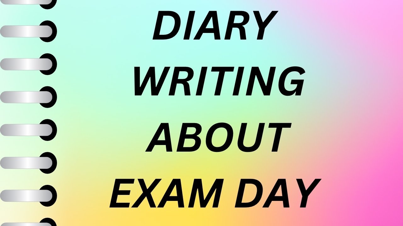 Ведение дневника на английском языке || Дневник о дне экзамена || класс Шерин 