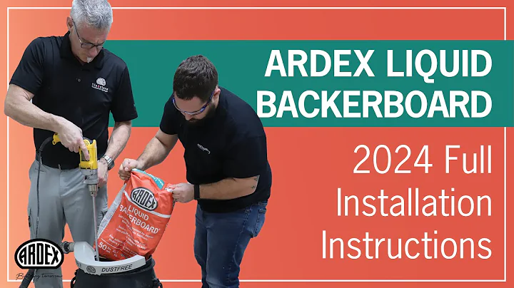 ARDEX LIQUID BACKERBOARD® | Full Installation Guide 2024