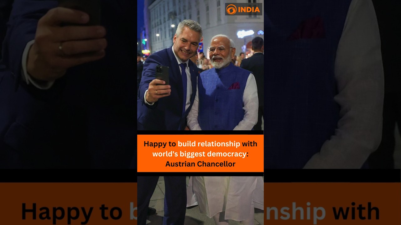 Happy to build relationship with world's biggest democracy: Austrian Chancellor
