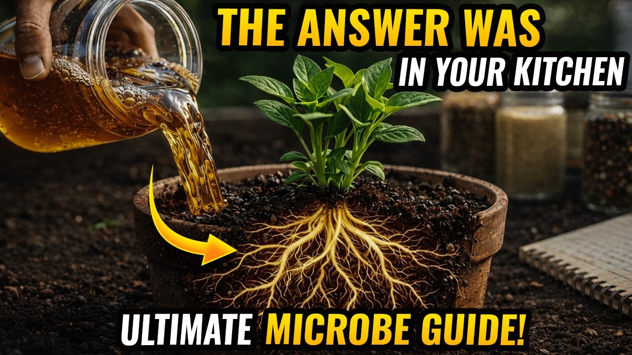 Even Dying Plants Came Back to Life! 8 FREE Microbe Liquids That Supercharge Your Garden