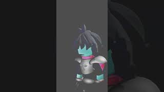 Crumbling Tower (Deltarune Animation Meme) #3d #deltarune #blender