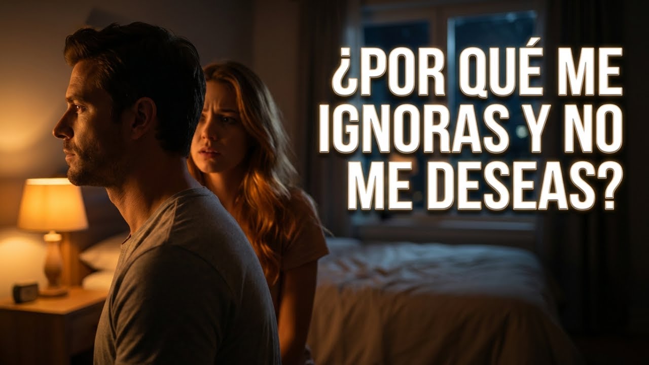 Mi esposa me preguntó   ¿Por qué me ignoras y no me deseas    Sonreí y dije   Tú