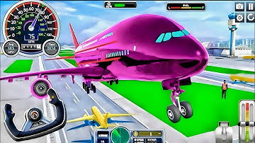 Flight Airplane City Pilot Simulator - Plane Boeing Emergency Landing - Android Gameplay