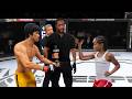 Bruce Lee vs Karate Boy in EA Sports UFC 4 Epic Fight