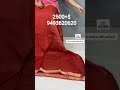 Premiumquality softMysore crape sareewt grand zari borders stripes palluClassy pitted pointed blouse