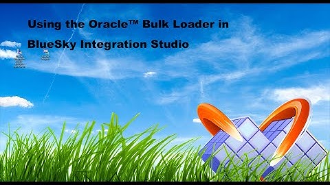 11.  Using Oracle Bulk Loader in BIS ETL Tool