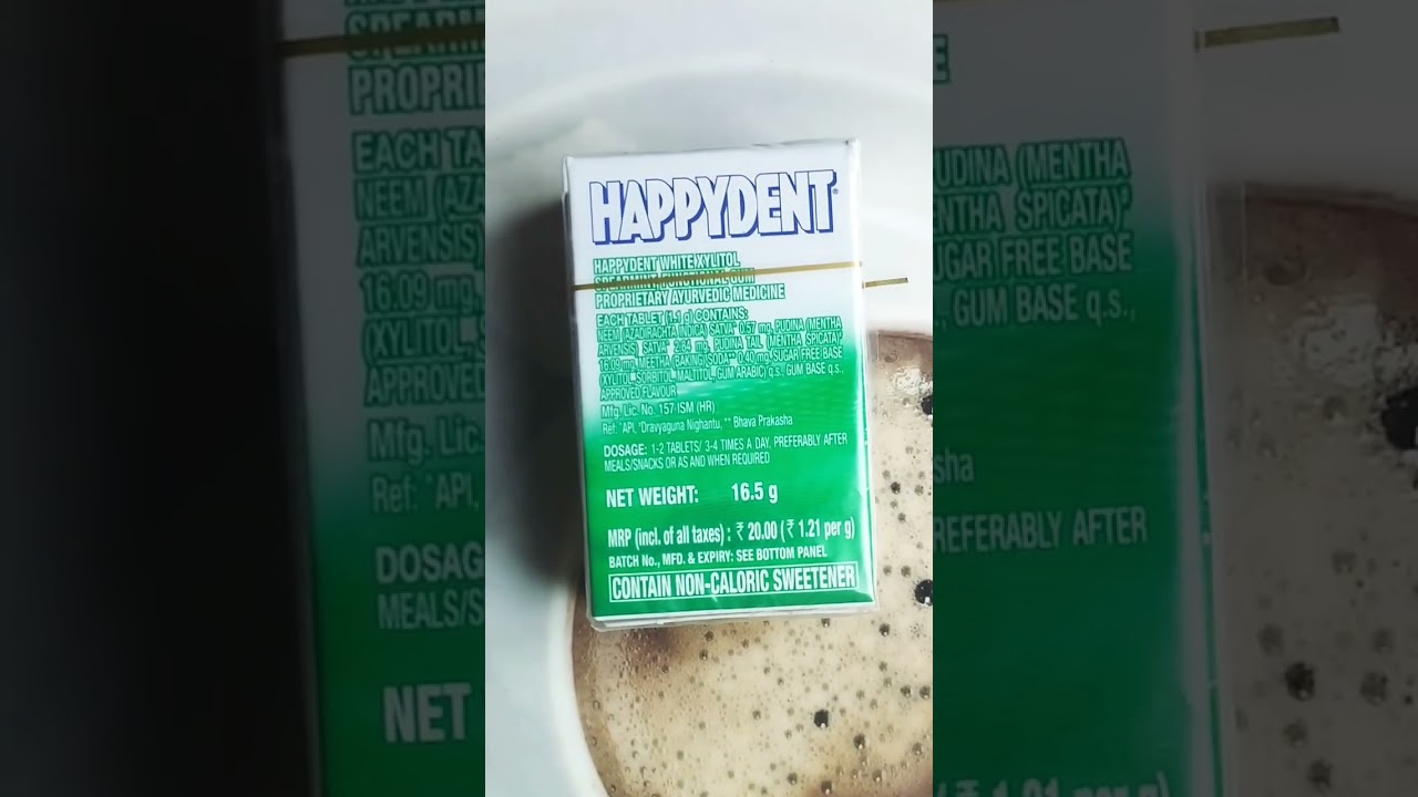 Happydent Sugar free