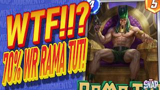 Wait, Is He Cracked....70% WR Rama Tut Deck! Marvel Snap