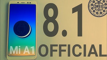 Official Stable Oreo 8.1 For Xiaomi Mi A1 Users | Features Change log Coming soon