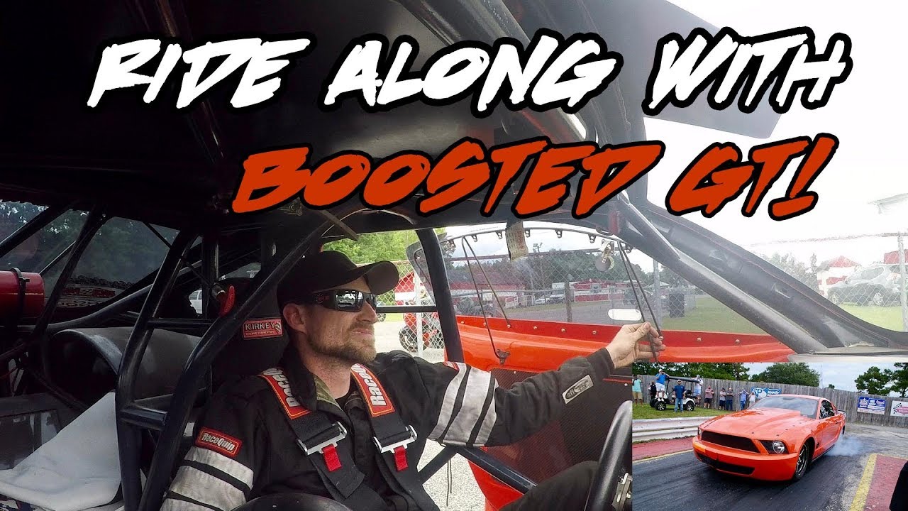 RIDE ALONG WITH STREET OUTLAWS BOOSTED GT IN HIS NEW MUSTANG! - YouTube