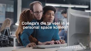 Reclamecampagne Monsterboard - Personal Space