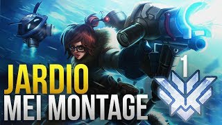 Jardio - #1 WORLD MEI GOD MONTAGE - Overwatch Montage