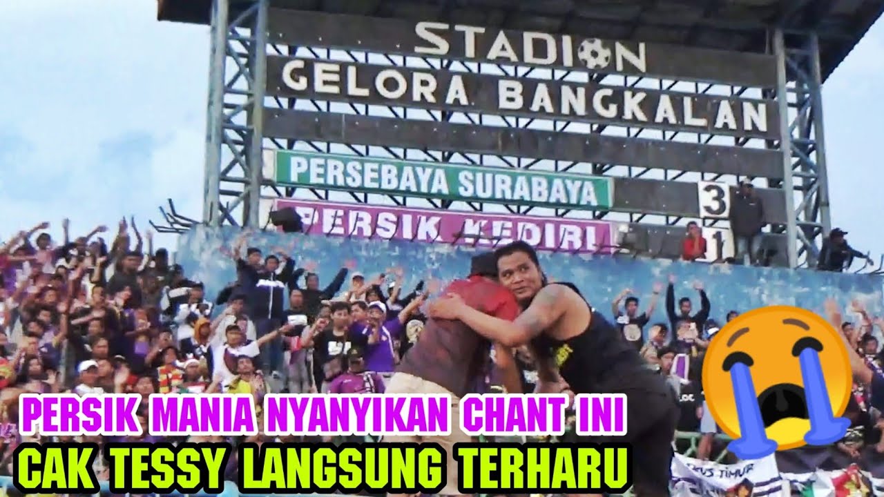 Cak Tessy jadi Terharu dapat Kejutan Chant ini dari Persik Mania | Persebaya vs Persik kediri