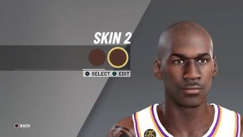 Michael Jordan face creation nba 2k20 ( most accurate)