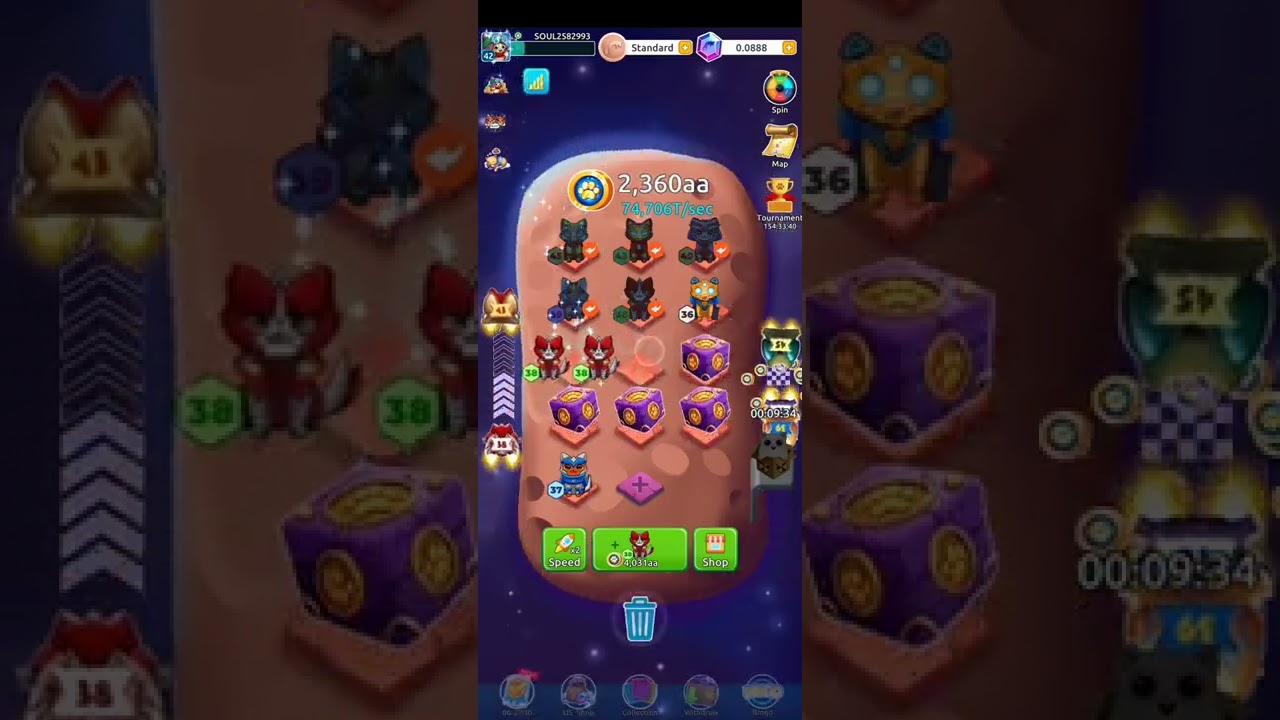 Merge Cats. Lucky Spin. 