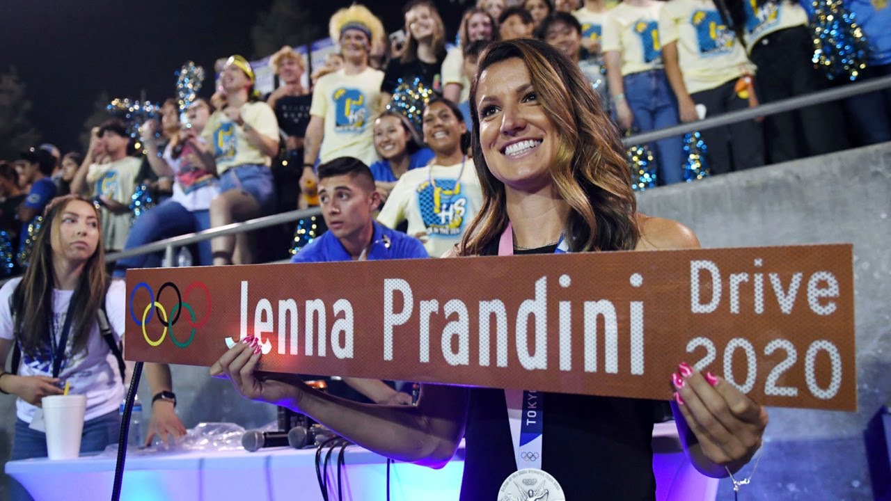 Olympic Medalist Jenna Prandini Honored With A Street Named After Her In Clovis, California