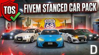 FiveM Lore Friendly Stanced Car Pack | 5 Vehicles | Templates