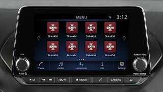 2024 Nissan Sentra - Control Panel and Touch Screen Overview