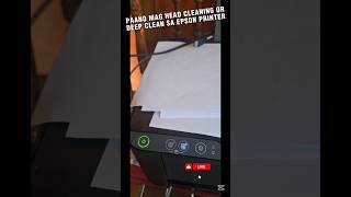 HOW TO HEAD CLEANING or DEEP CLEAN EPSON PRINTER'S #L3210 #printer #tech