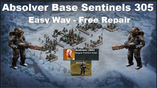 War Commander: Absolver Base (Sentinels 305) Easy Way - Free Repair