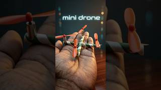 😱Straw से बना दिया दुनिया का सबसे छोटा Drone!😯#shorts #diydrone #tech