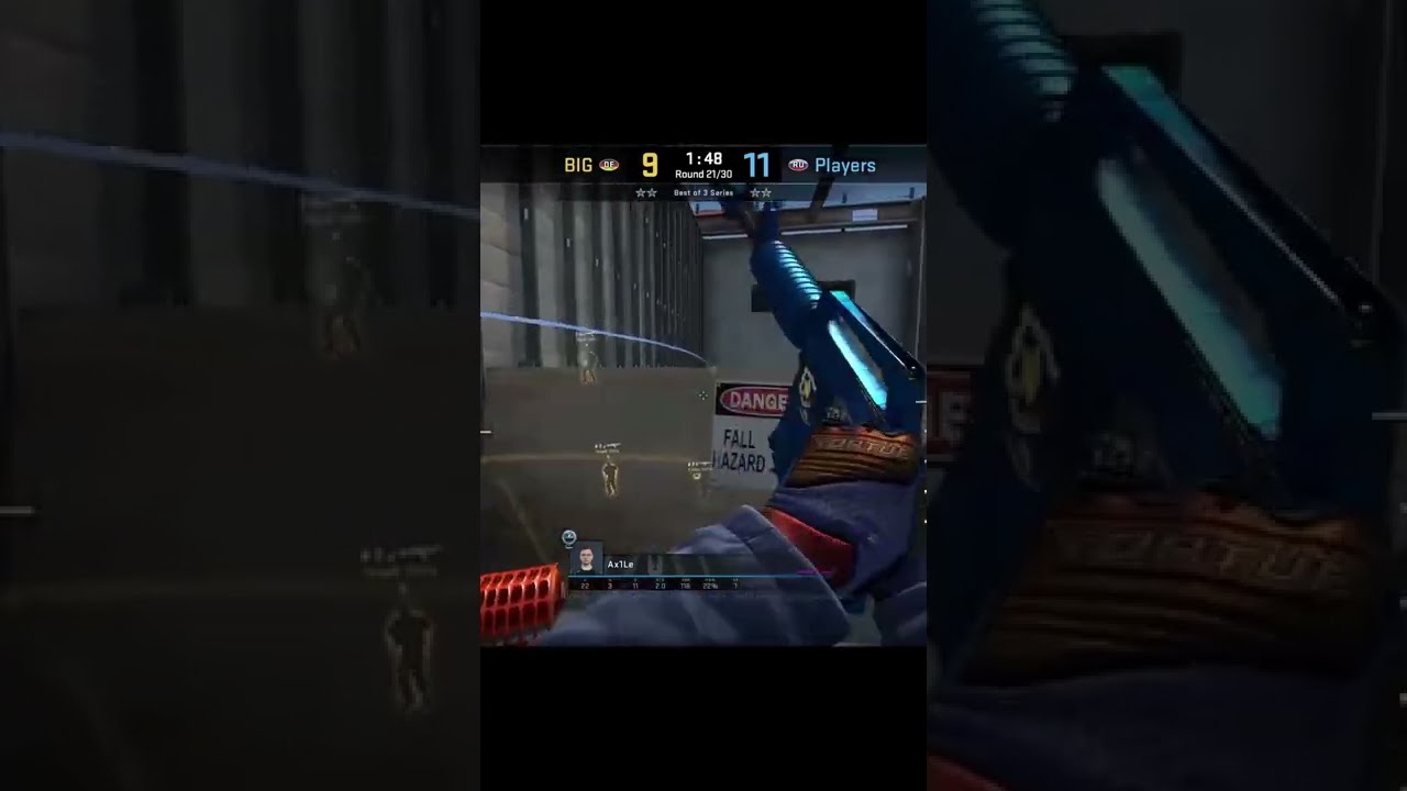 Ax1Le Vertigo Wood Wallbang CS:GO Tricks 