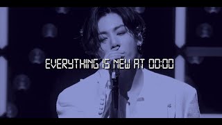 BTS - 00:00 (Zero O'clock) | ENGLISH LYRICS PERFORMANCE VIDEO