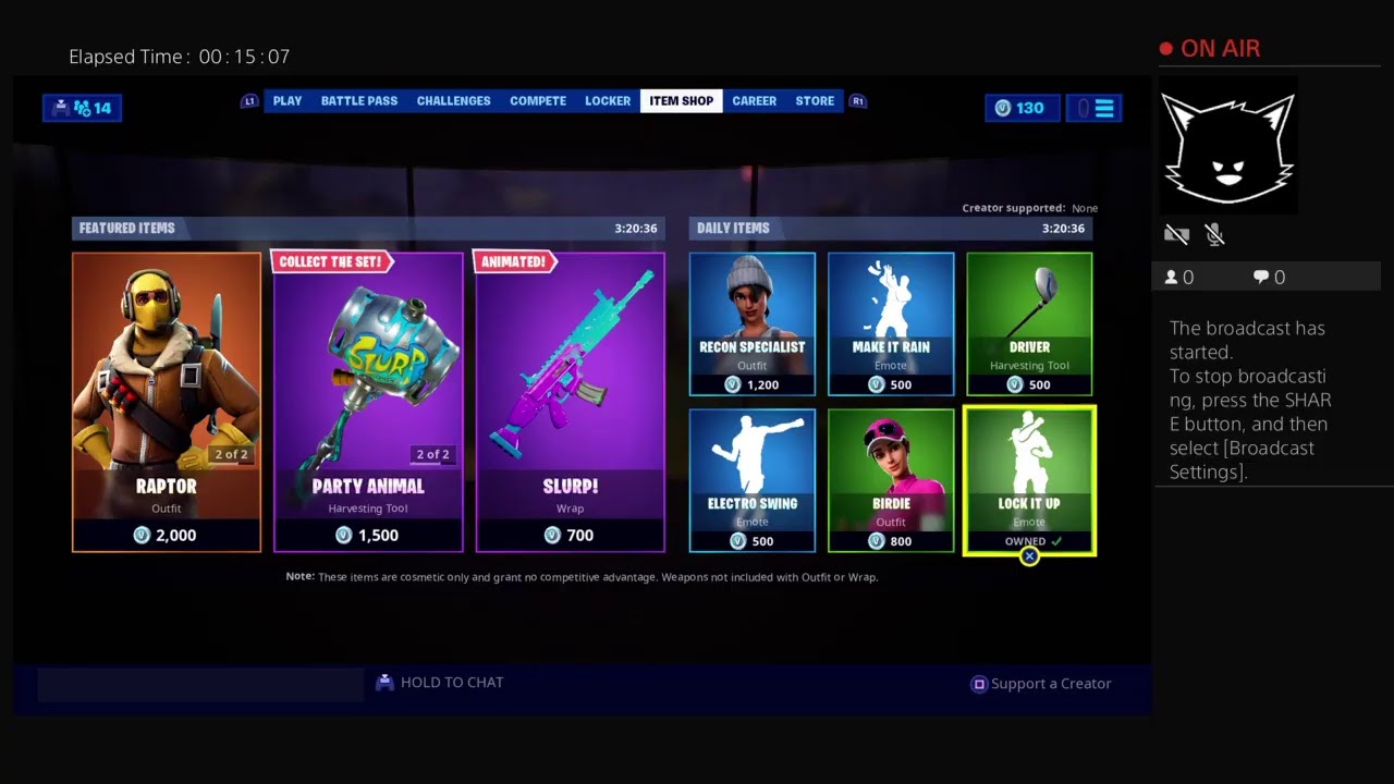 VenoxRain Fortnite Battle Royale