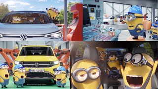 Volkswagen Commercial 2024 Despicable Me 4 The Minions Goal Ad Review