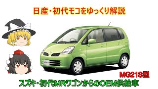 ゆっくり解説】日産・初代モコ - YouTube