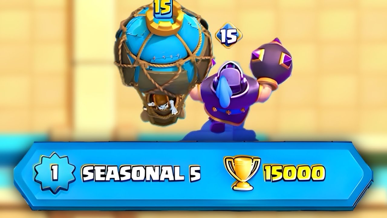 I hit 15000 trophies...