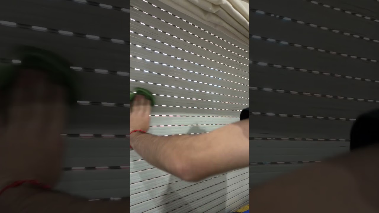 Persianas muy sucias: aspirado y secado a mano
