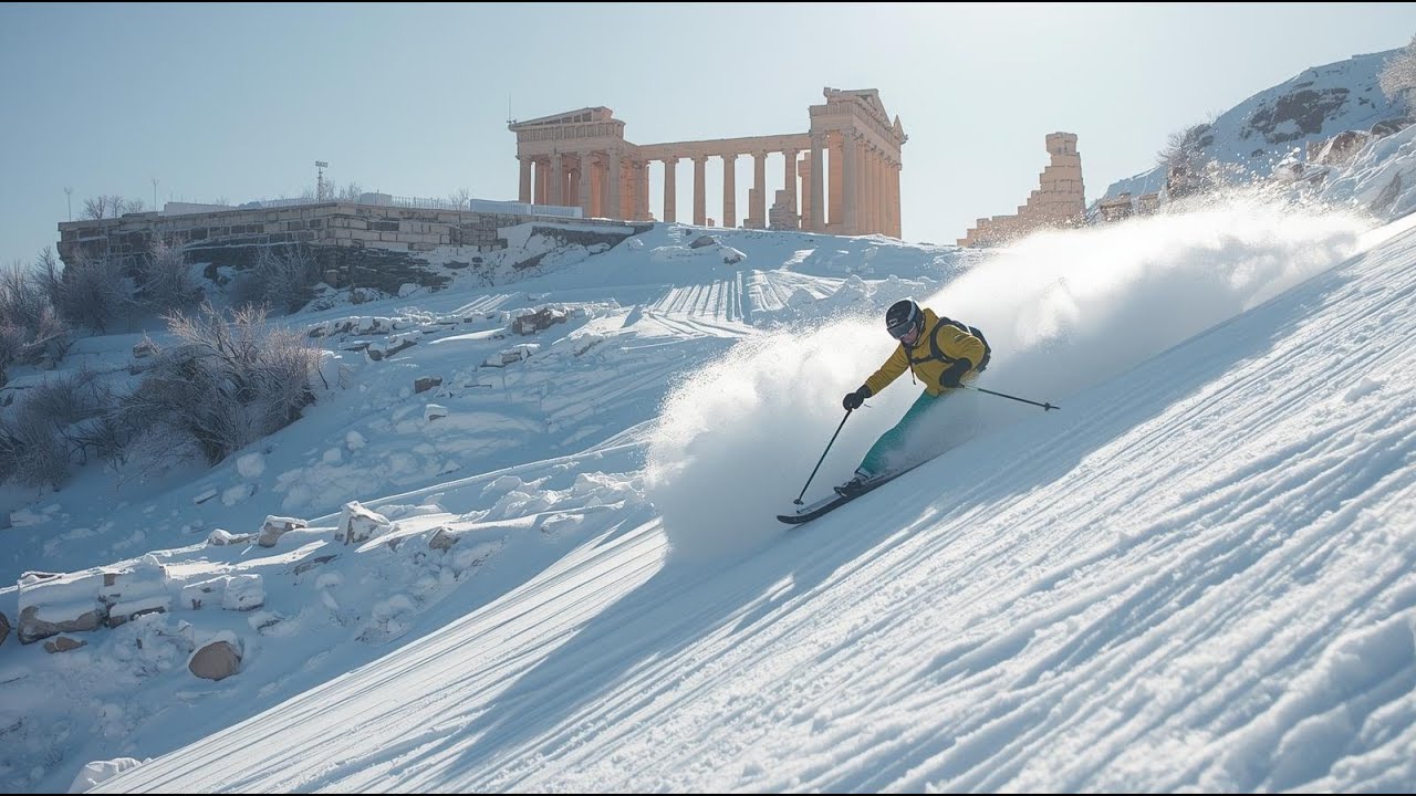 Катание на лыжах в Греции?! Неожиданные направления для зимних видов спорта