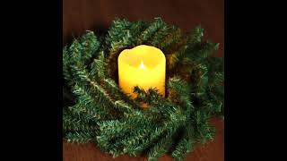 12 Artificial Christmas Wreath Lifelike Holiday Wreath Perfect for Home or Office Front Door or Wind