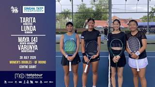 Tarita/Lunda Vs Maya[4]/Varunya | SINGHA TATP CHAMPIONSHIP 2026 (Women's Doubles - QF Round)
