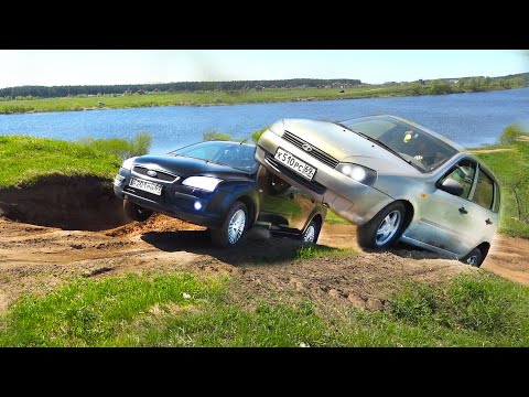 ТАЗЫ АТАКУЮТ!! Битва на бездорожье, Ford Focus, Лада Калина, ВАЗ 2109, 2107, Audi, KIA, Chery