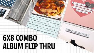 6x8 Combo Album | Flip Thru