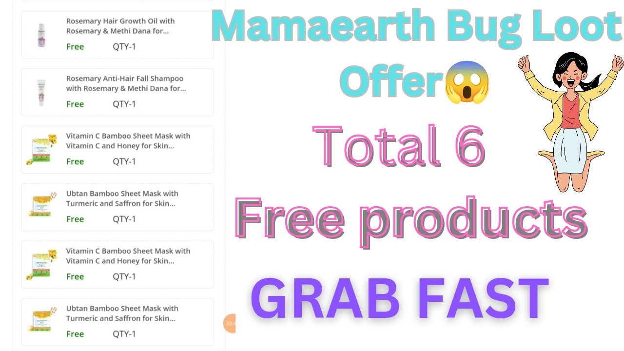 Mamaearth Bug loot offer 😱😱 Free Products at just 22rs 🥳🥳 Mamaearth