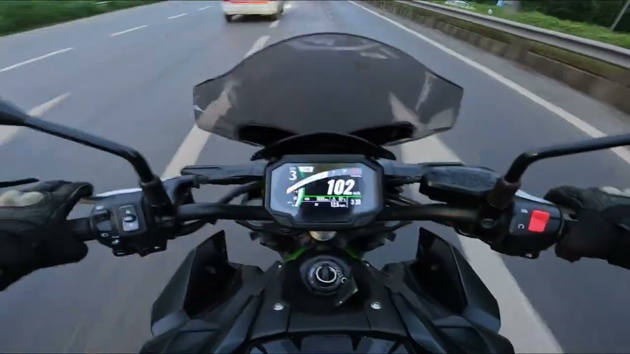Z900 POV - 🔥 Kawasaki Z900 Full System Arrow Exhaust | Tunnel POV Ride | Chembur ⇌ Wadala Freeway