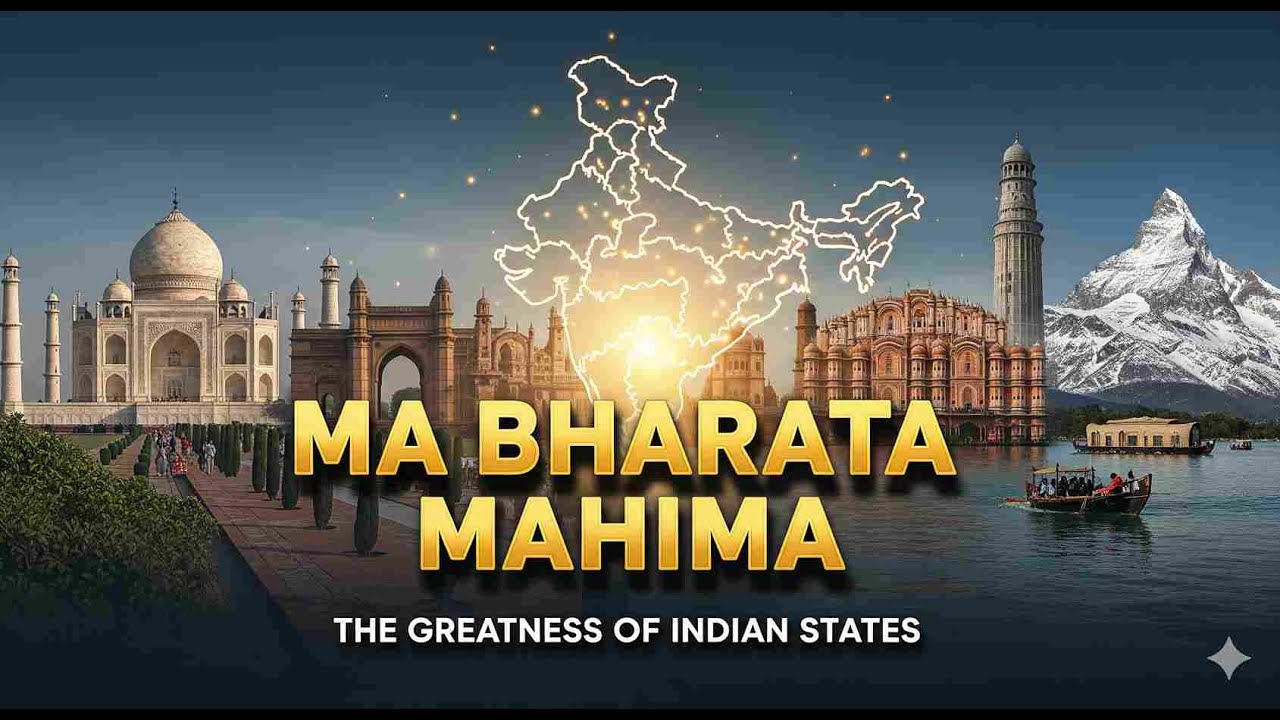 Ma Bharata Mahima | Indian National Song | I Love India | Indian Patriotic Songs | Vande Mataram
