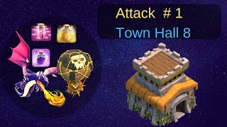 Attack #1: Town Hall 8 | Dragon Attack | Clash of Clan | Theory Of Game screenshot 5