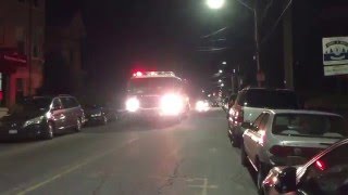 Yonkers FD Engine 308 Responding